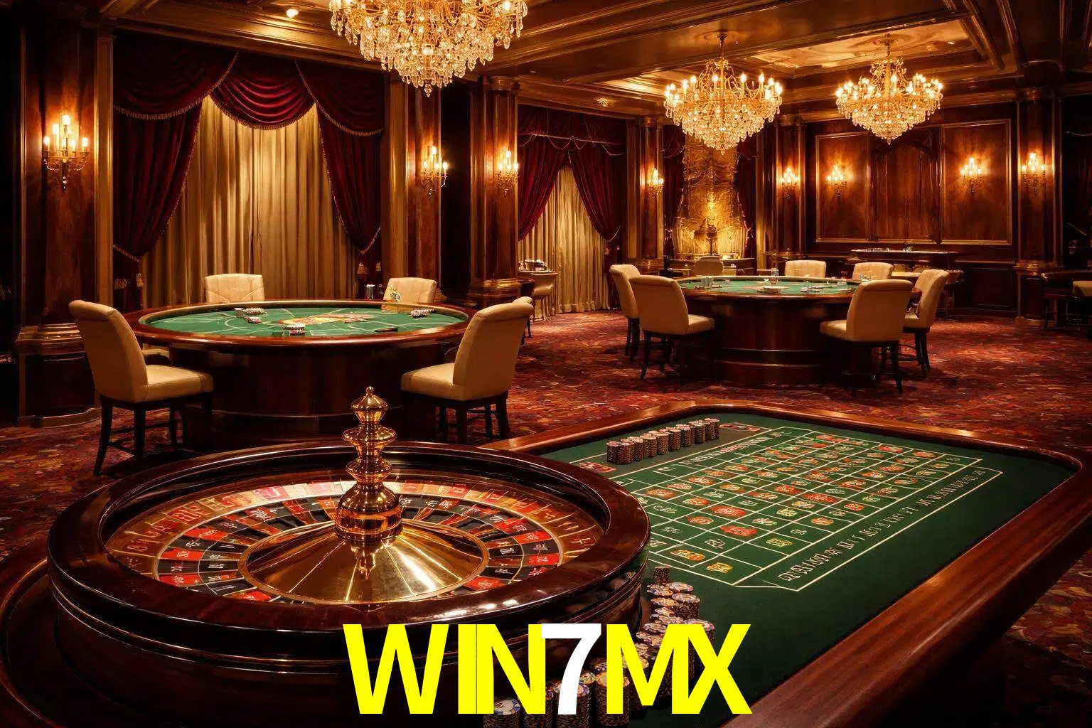 Una escena premium de mesa de casino en vivo con cartas, elementos de ruleta y un ambiente pulido de estudio de transmisión.